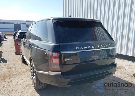 2016 Land Rover Range Rover 3.0L V6 Turbocharged Diesel Hse Td6 из США, поврежденный, VIN SALGS2KF0GA249420